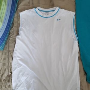 Sleeveless Nike workout shirt